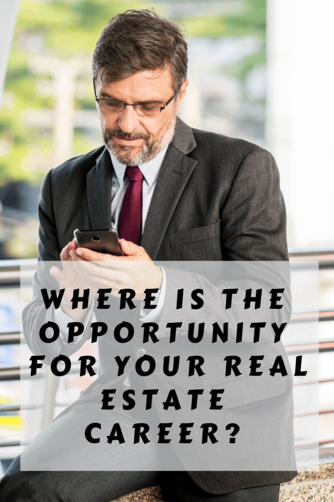 Real estate career opportunity
