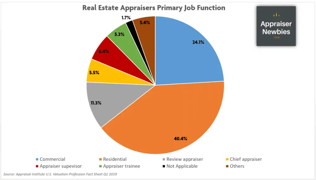 real estate appraisers primary job function