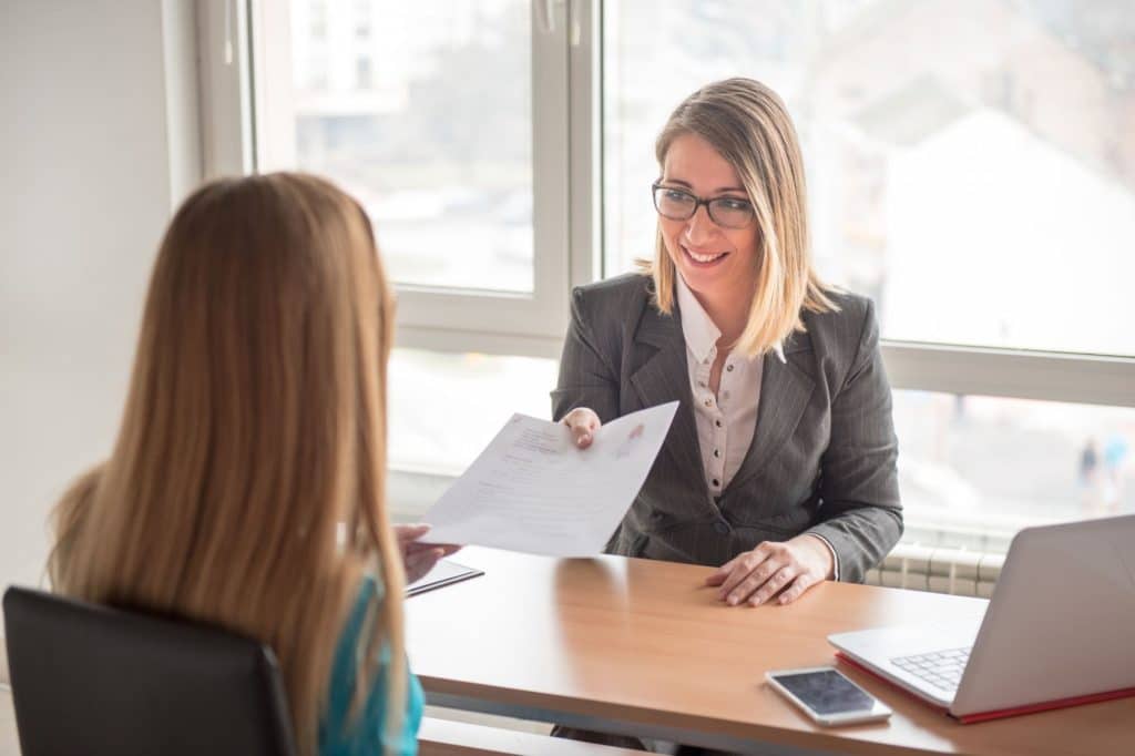 property manager registering her business