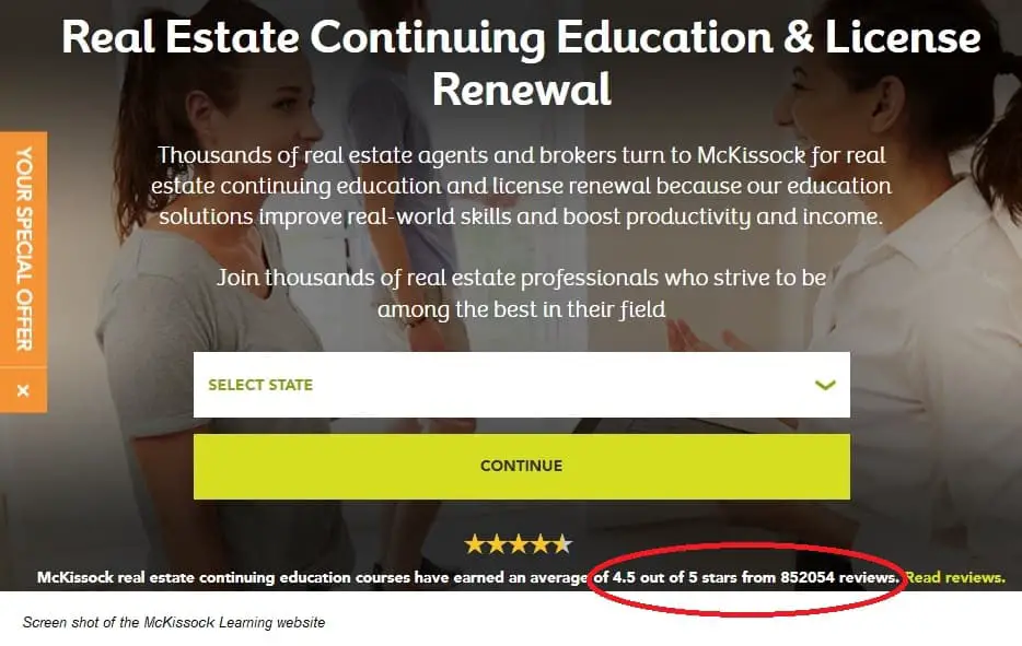 McKissock CE real estate courses