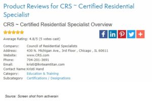 What is a CRS Designation in Real Estate? (income|steps to become ...