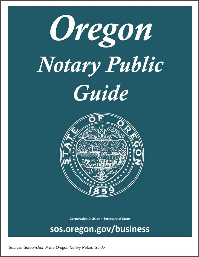 Oregon Notary Public Guide