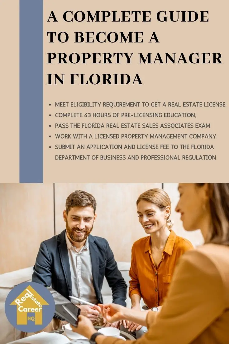 How To Become A Property Manager In Florida