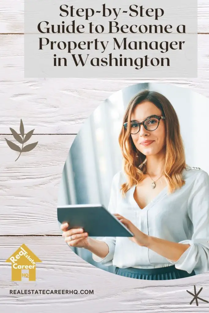Step-by-Step Guide to become a property manager in Washington