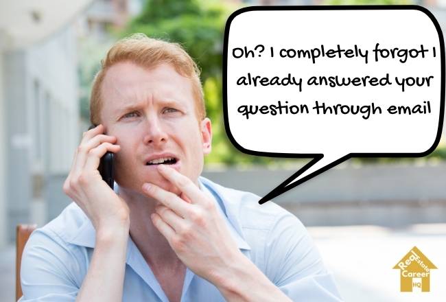 Property manager lost track of the communication channel. Using a property management software would be a better option.